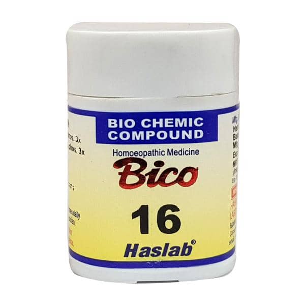 Haslab Bico 16 Biochemic Compound Tablets