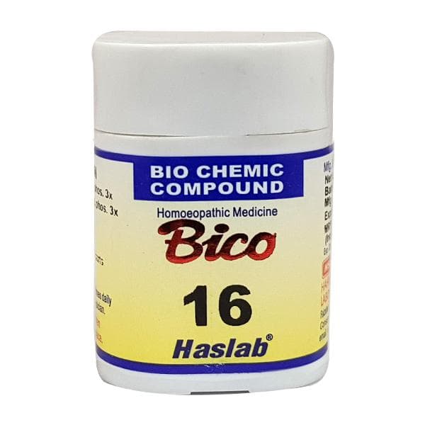 Haslab Bico 16 Biochemic Compound Tablets product image 1