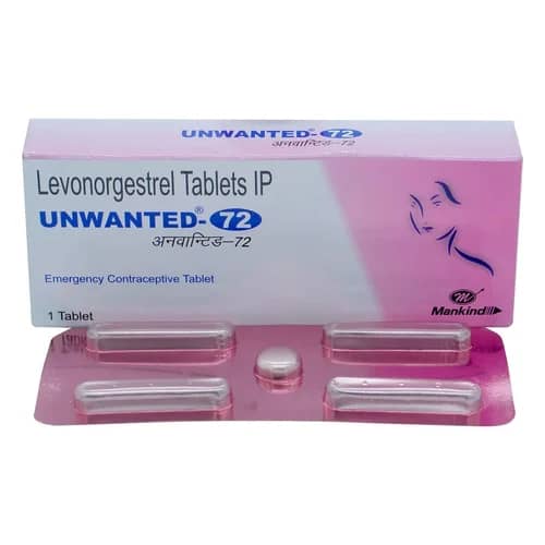 Unwanted 72 (Levonorgestrel) Tablets 75 Mcg