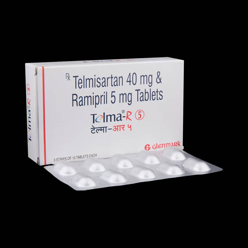 Ramnil-T Tablets (Telmisartan and Ramipril) 5 mg
