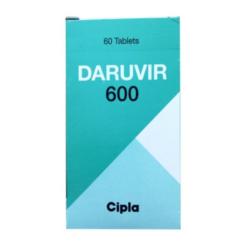 Daruvir Tablets (Darunavir) 600 mg product image 1