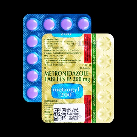Metrogyl 200 mg Tablets (Metronidazole) product image 1