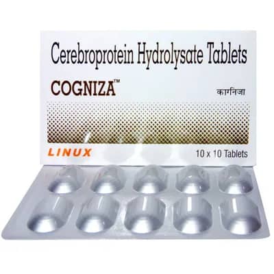 Cogniza Tablets (Cerebroprotein Hydrolysate) 90 mg