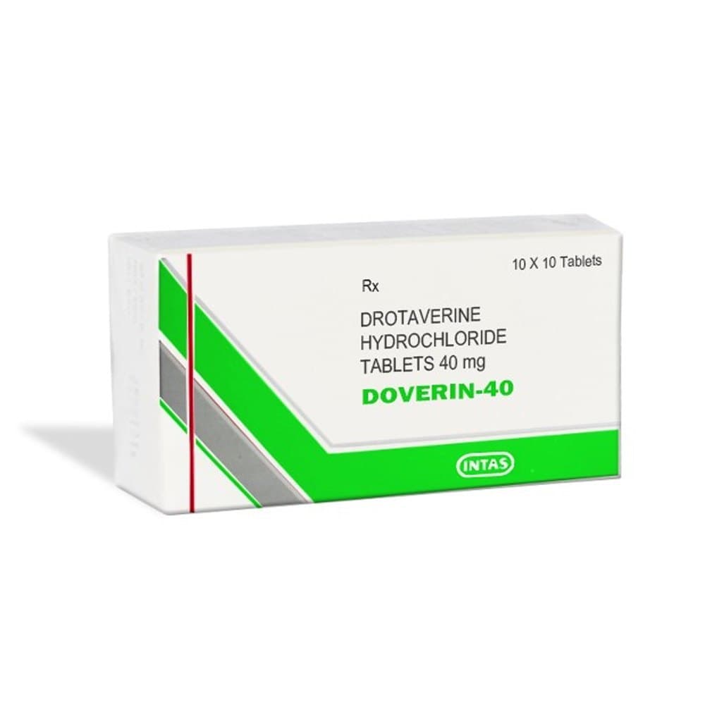 Doverin (Drotaverine) Tablets 40 mg product image 1