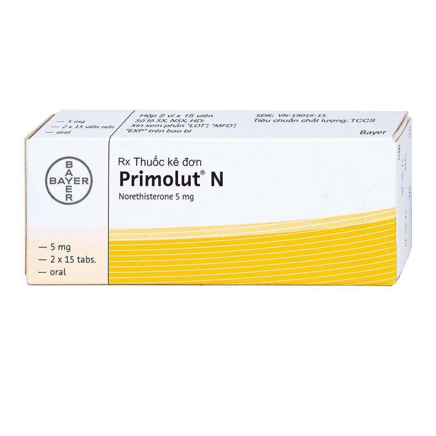 Primolut-N (Norethisterone) Tablets 5 mg