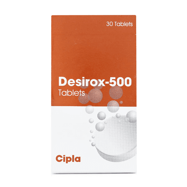 Desirox (Deferasirox) 500 mg Tablets