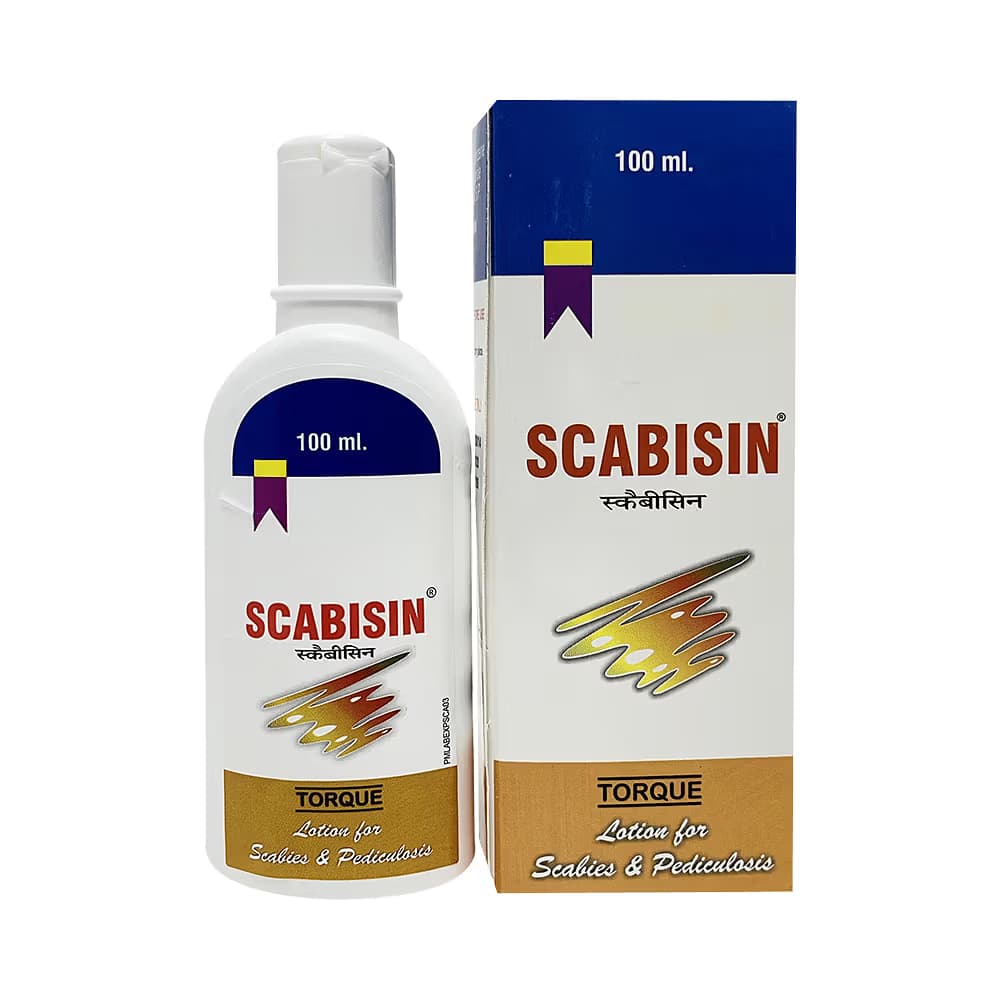 Scabisin Lotion (Gamma Benzene Hexachloride & Lindane) 0.1% w/w product image 1
