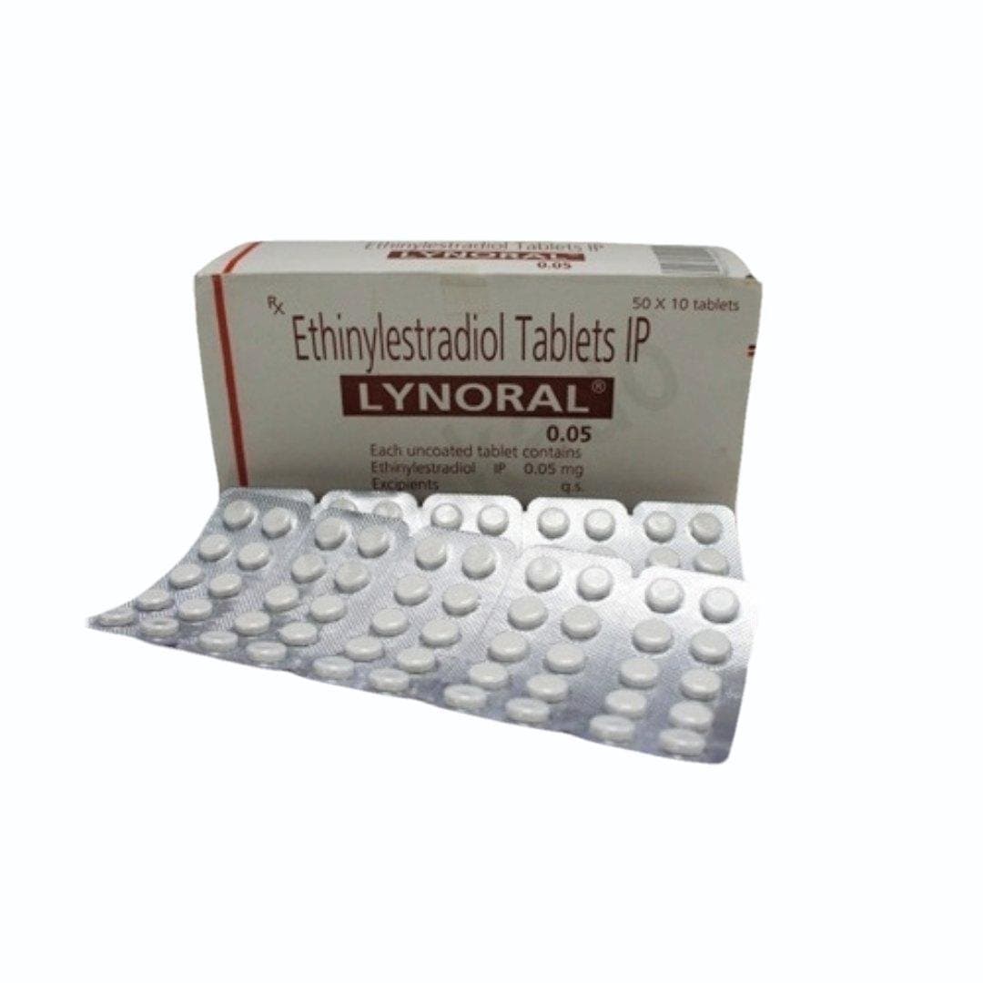 Lynoral (Ethinyl Estradiol) Tablets 0.5 mg