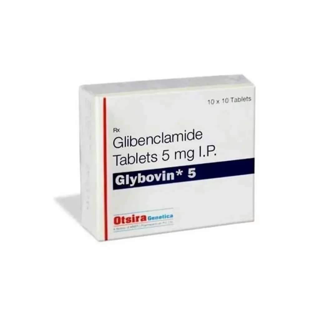 Glybovin (Glibenclamide) Tablets 5 mg