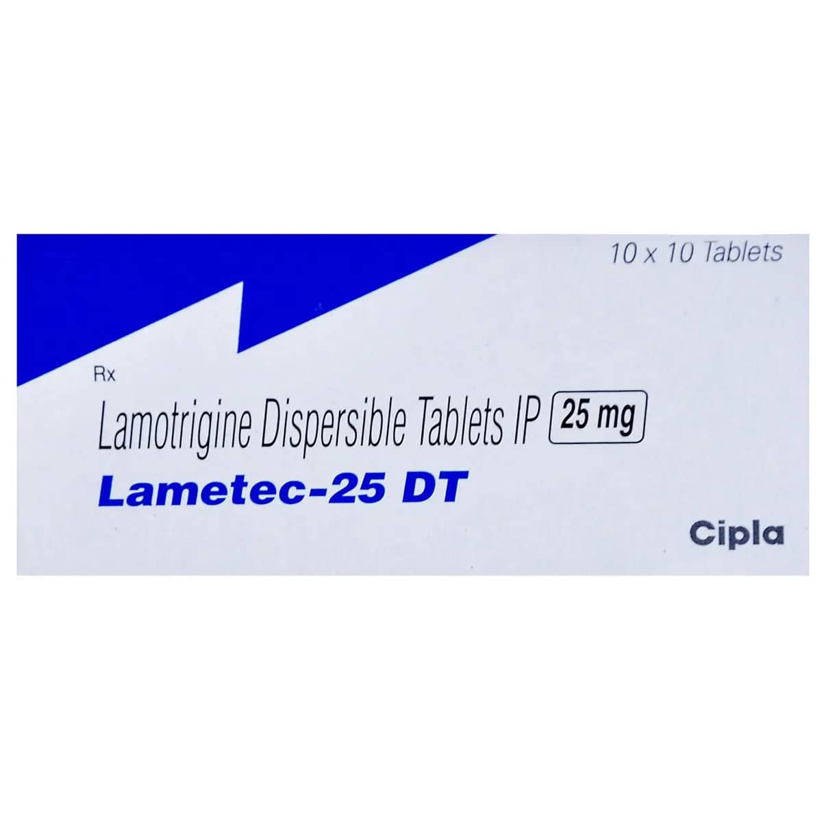 Lametec DT Tablets (Lamotrigine) 25 mg