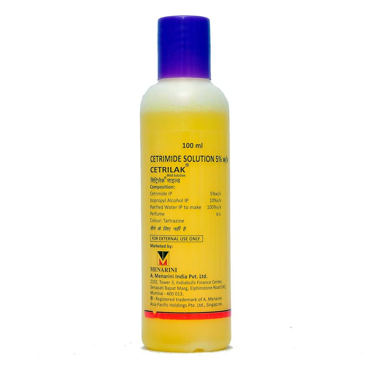 Cetrilak Mild Solution (Cetrimide) 5% w/w