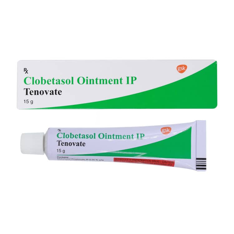 Tenovate Cream (Clobetasol Propionate) 0.05% w/w