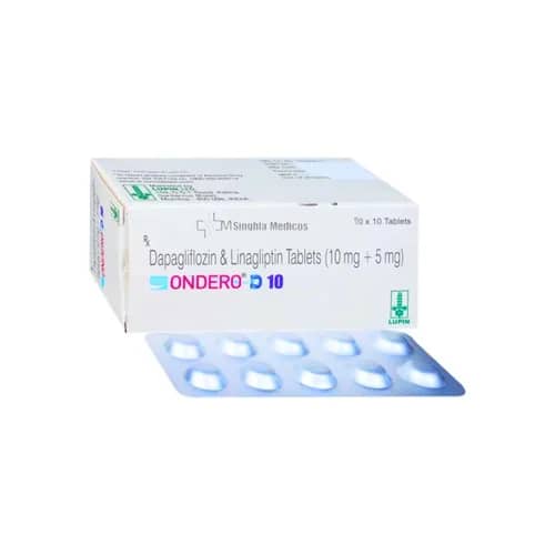 Ondero-D Tablets (Dapagliflozin/Linagliptin) 10 mg/5 mg