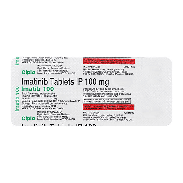 Imatib 100 mg Tablets