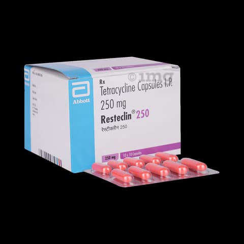 Resteclin 250 mg Capsules (Tetracycline)