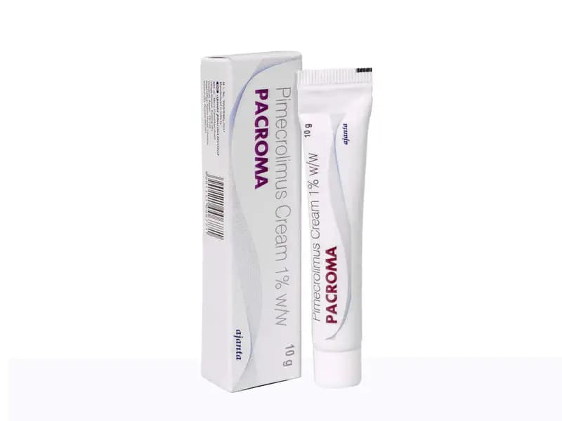 Pacroma Cream (Pimecrolimus) 1% 10g product image 1