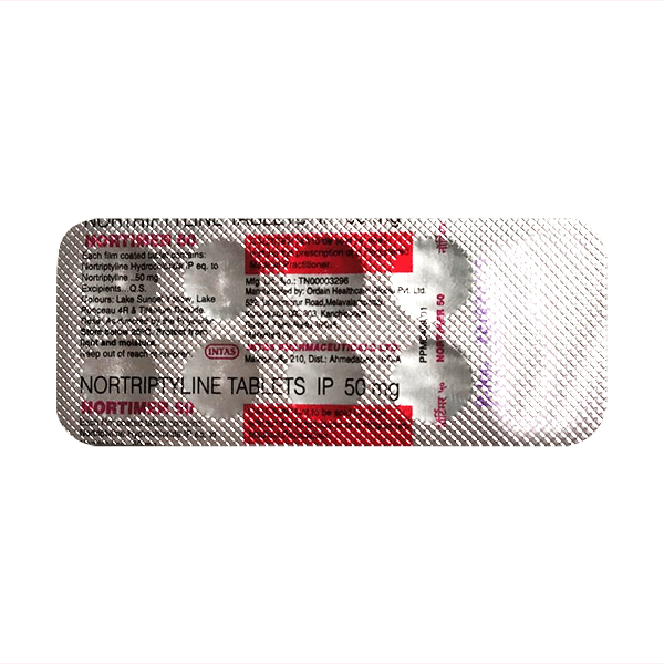 Nortimer Tablets (Nortriptyline) 50 mg