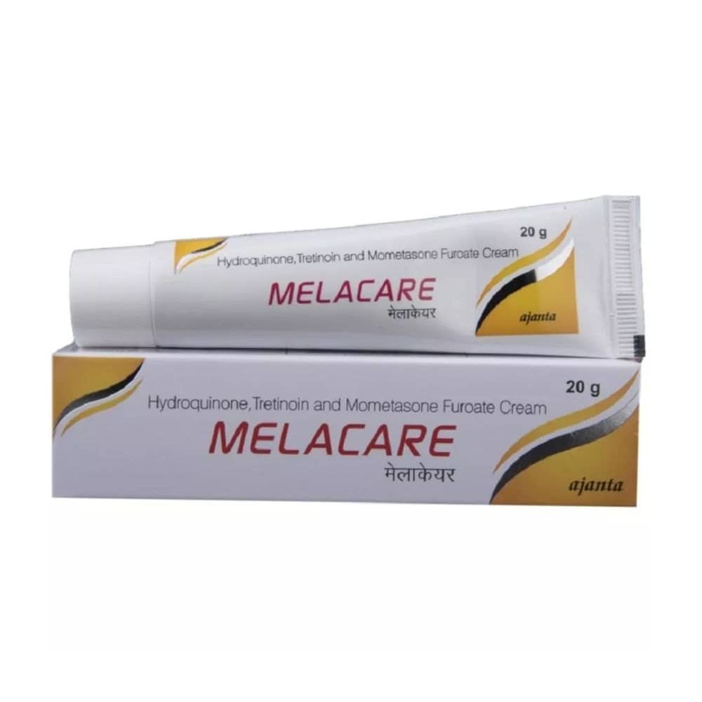 Melacare Cream (Hydroquinone & Tretinoin and Mometasone) 20g