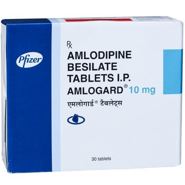 Amlodipine 10 mg Tablets product image 1