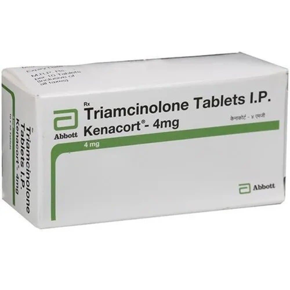 Kenacort Tablet (Triamcinolone ) 4 mg Tablets product image 1
