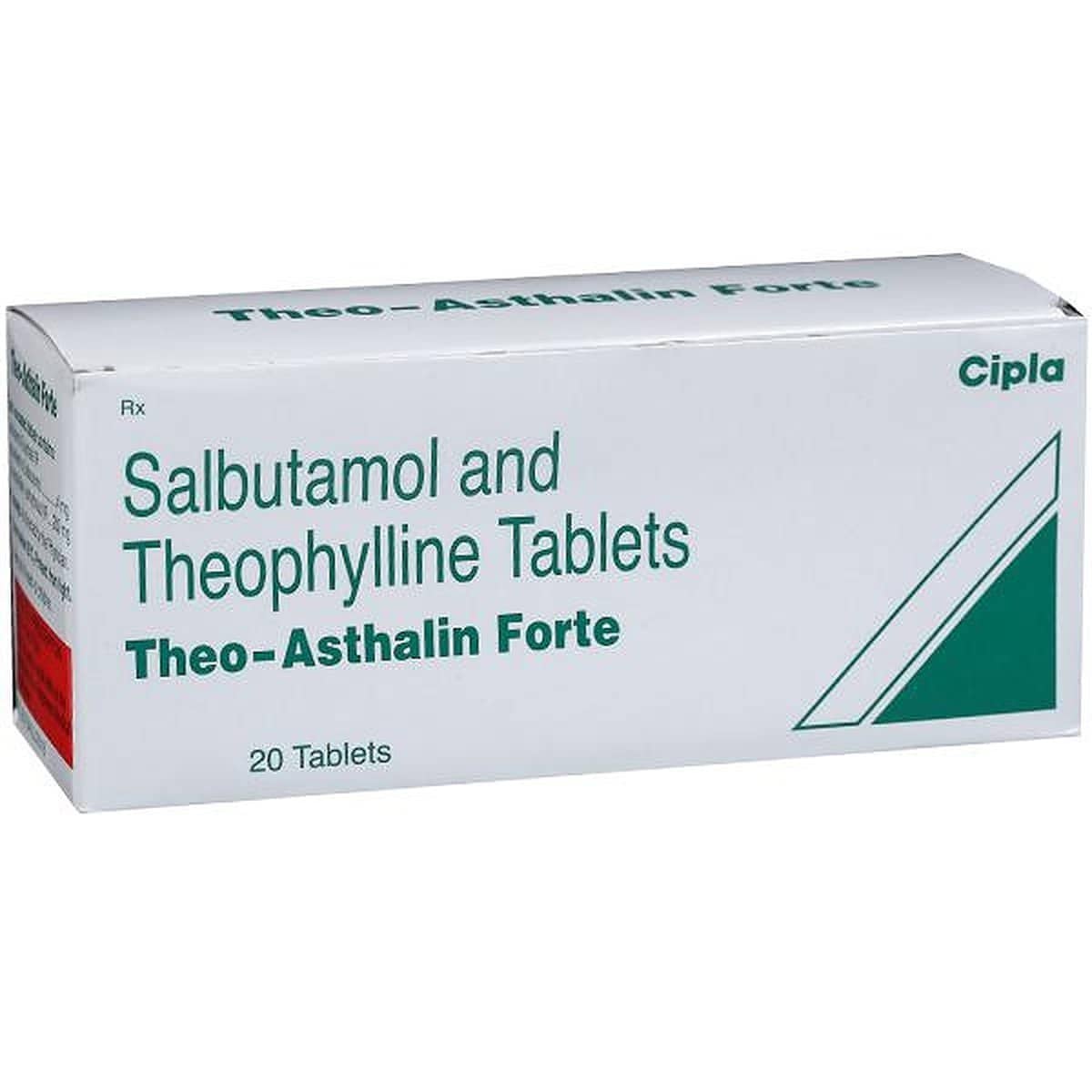 Theo Asthalin (Salbutamol/Theophylline) 4mg/200mg Tablets