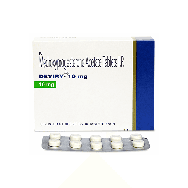 Deviry Tablets (Medroxyprogesterone) 10 mg