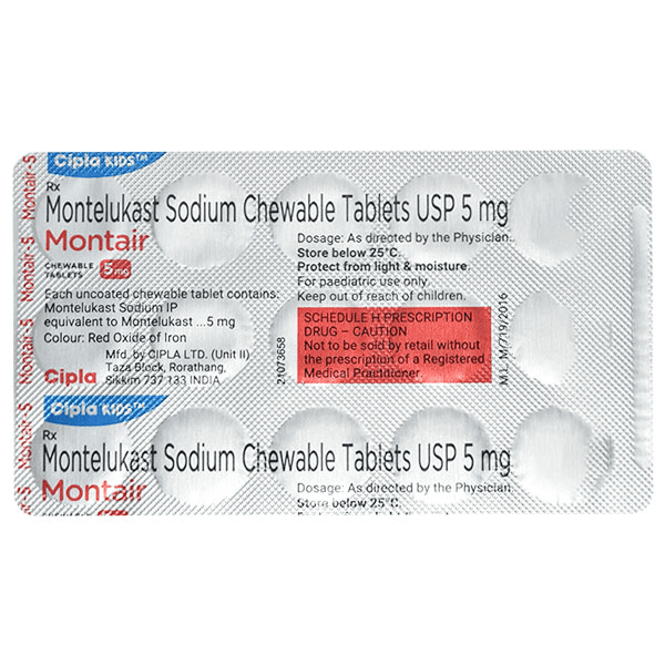 Montair Tablets 5 mg