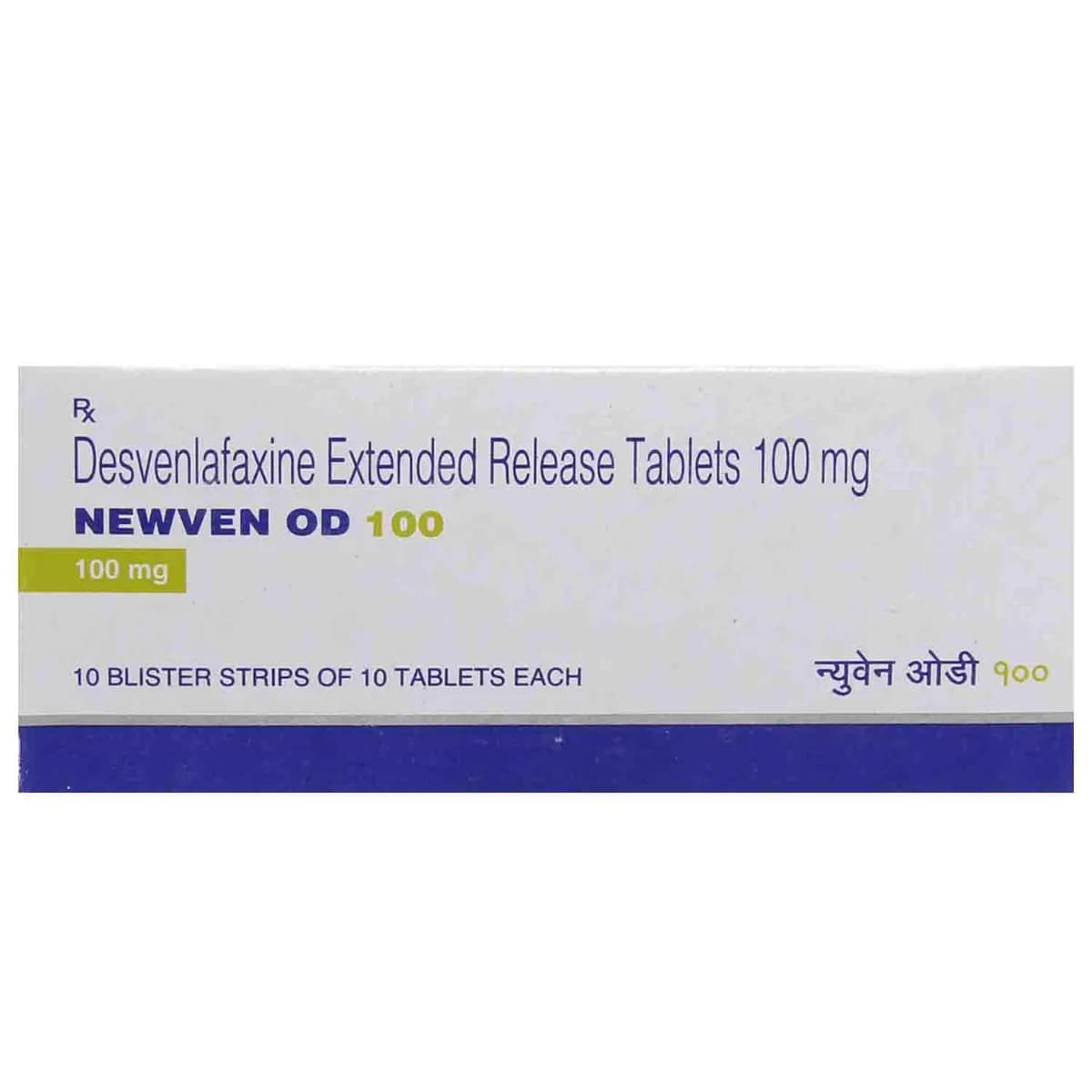 Newven OD Tablets ER (Desvenlafaxine) 100 mg product image 1