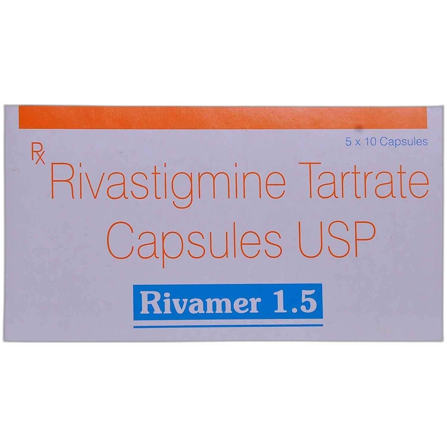 Rivamer (Rivastigmine) 1.5 mg Capsules