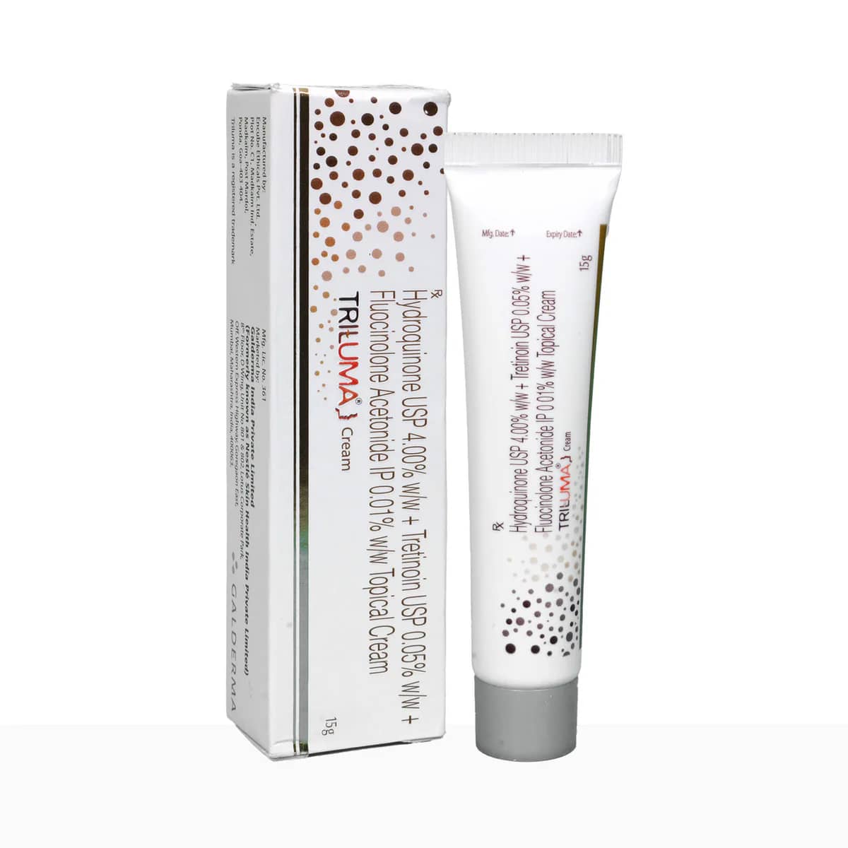 Tri-Luma Cream (Fluocinolone & Hydroquinone and Tretinoin) 15gm