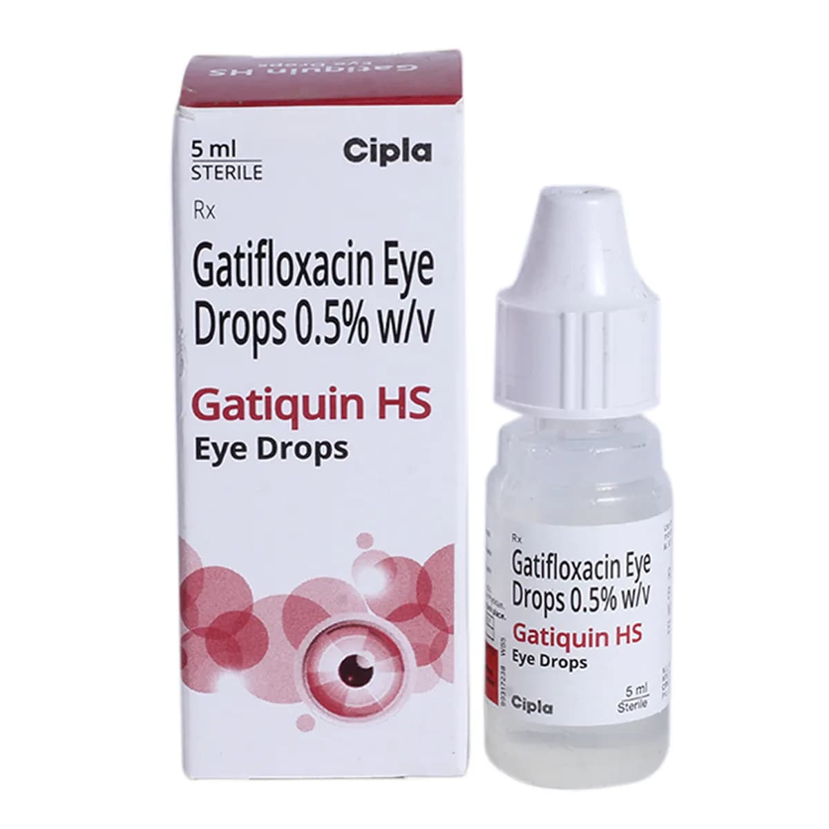 Gatiquin HS Eye Drop 0.5% w/v product image 1