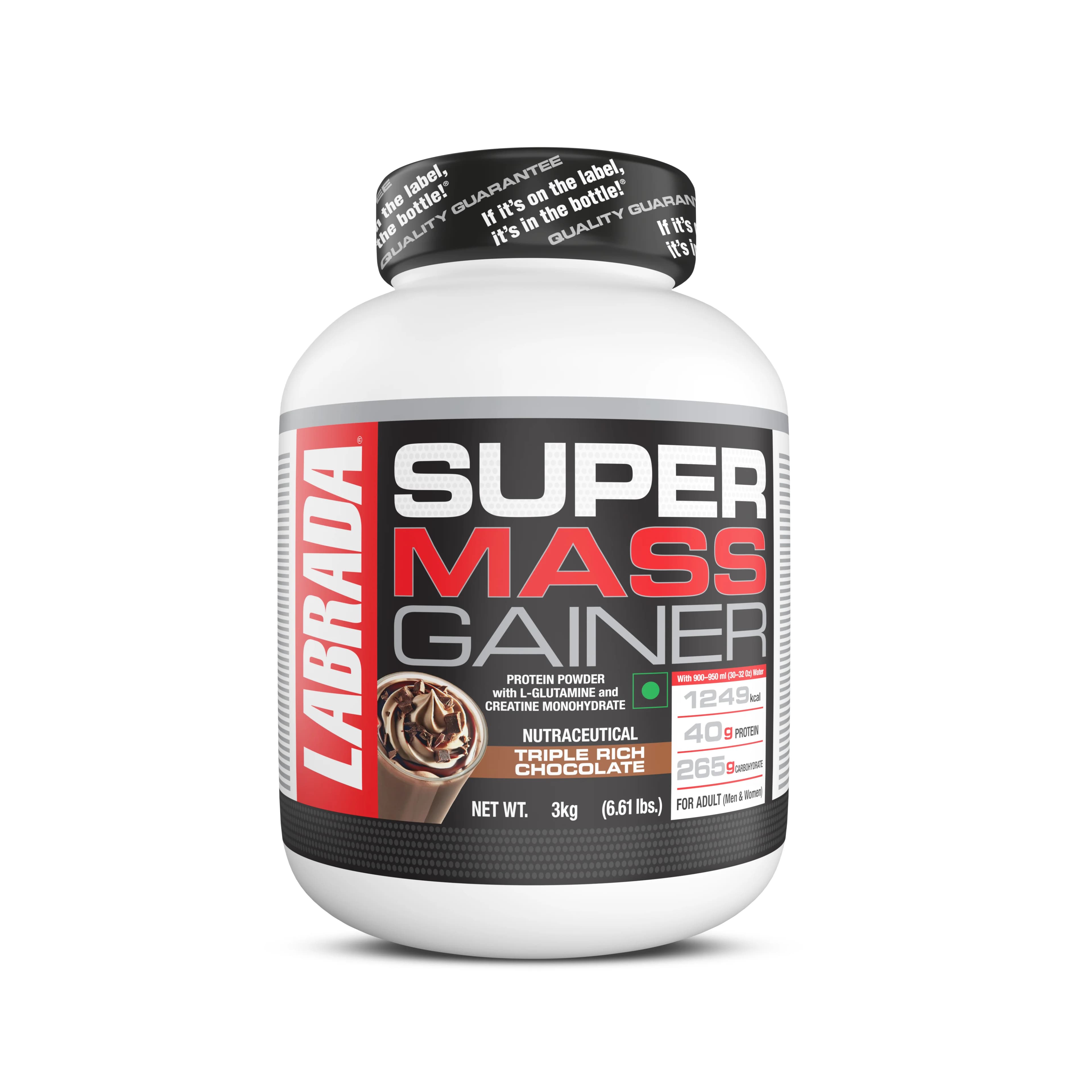 Labrada Muscle Mass Gainer Chocolate Powder product image 1