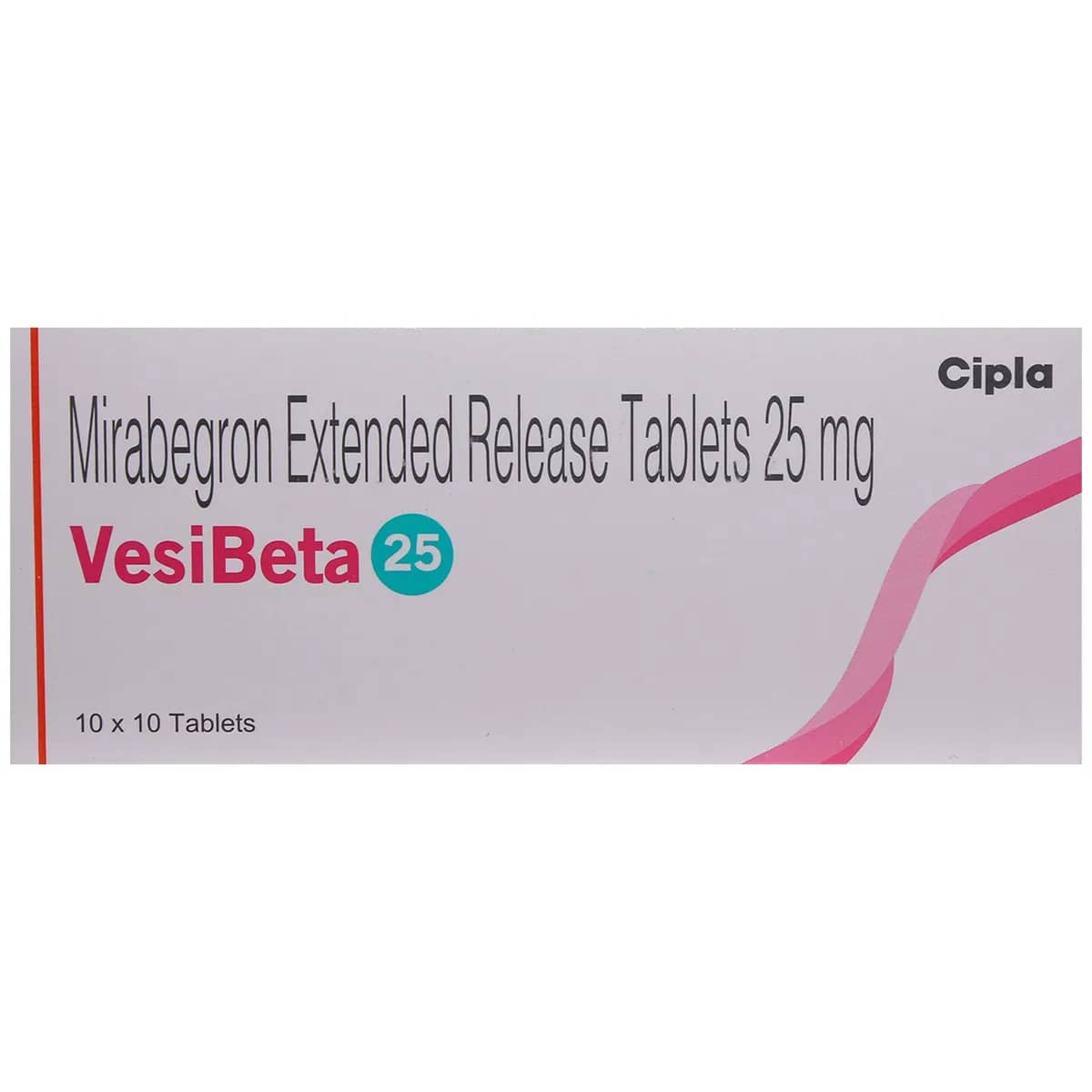 VesiBeta ER (Mirabegron) Tablets 25 mg