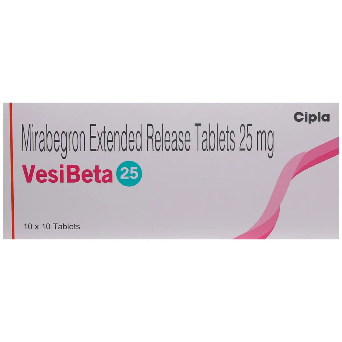 VesiBeta ER (Mirabegron) Tablets 25 mg