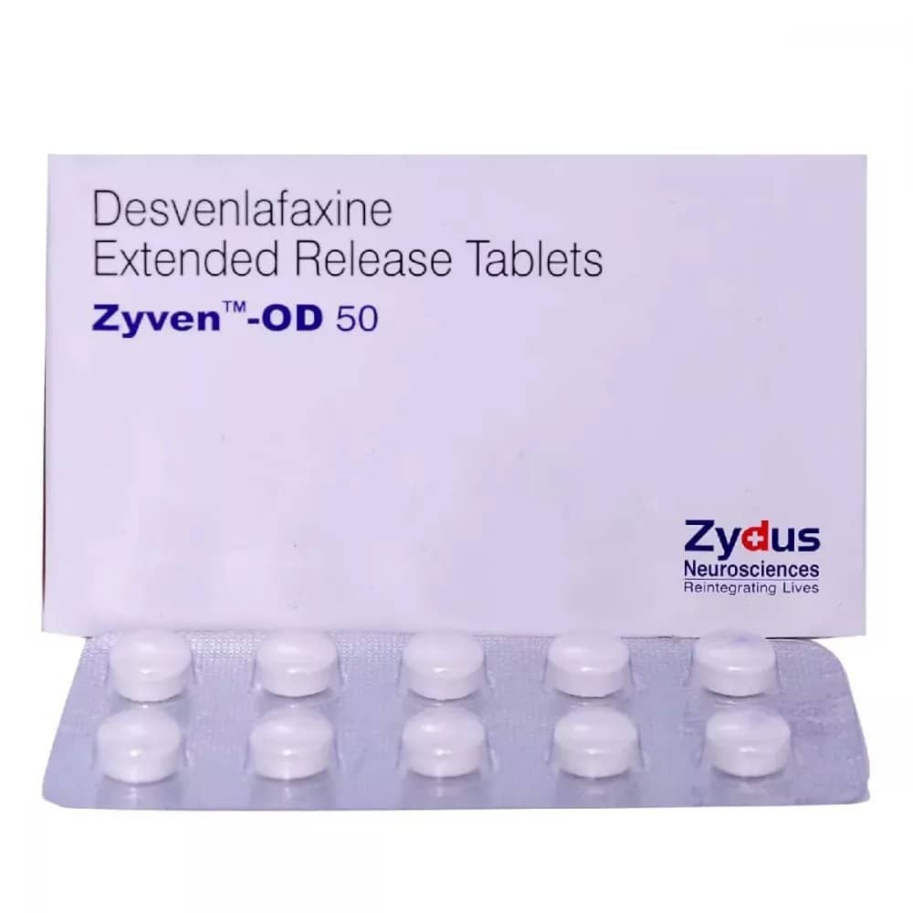 Zyven-OD Tablets ER (Desvenlafaxine) 50