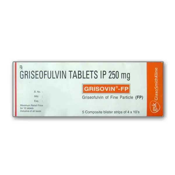 Griseofulvin (Griseofulvin) 250 mg Tablets