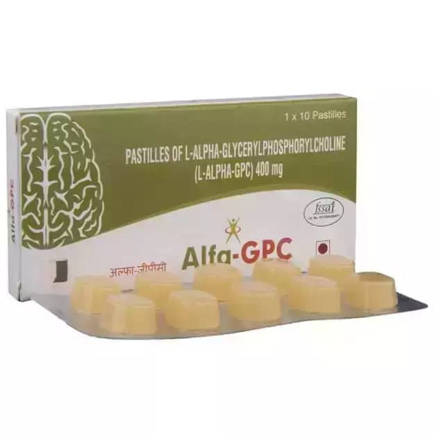 Alfa GPC Pastilles (Alpha glycerylphosphorylcholine) 400 mg