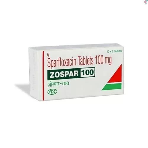 Zospar 100 mg Tablets (Sparfloxacin)