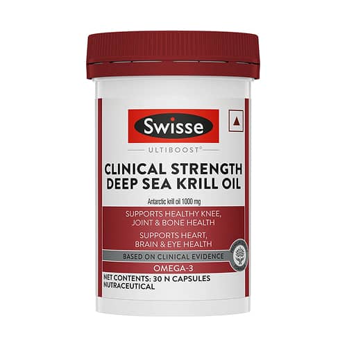 Swisse Ultiboost Clinical Strength Deep Sea Krill Oil Capsules