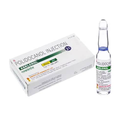 Asklerol Injection (Polidocanol) 2 ml