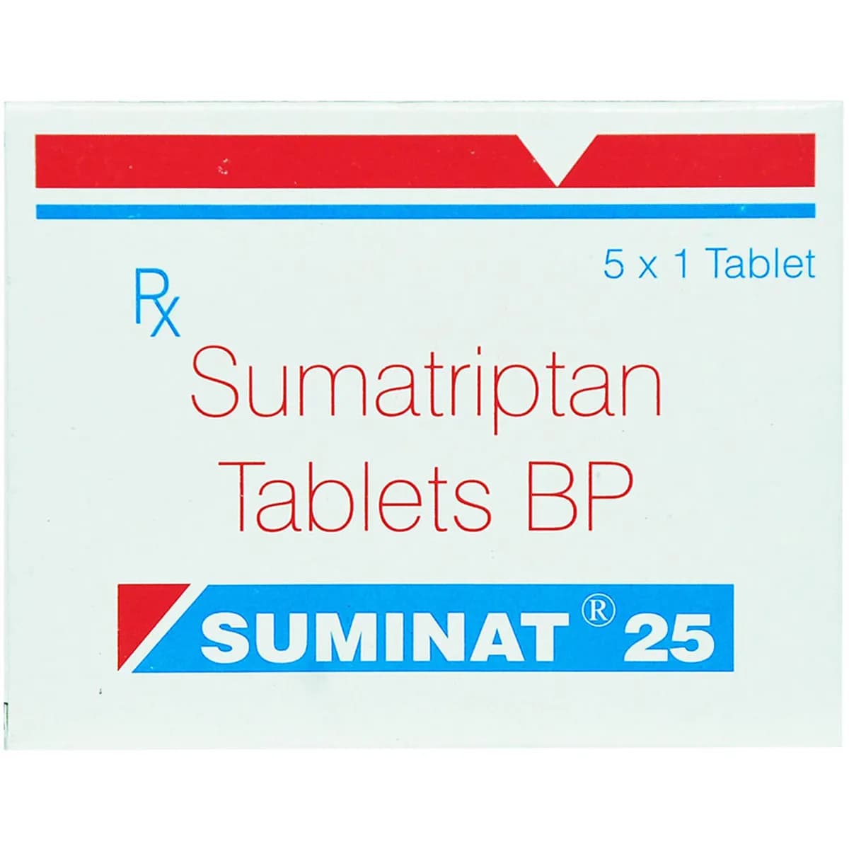 Suminat (Sumatriptan) Tablets 25 mg product image 1