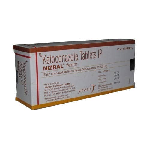 Nizral Tablet (Ketoconazole) 200 mg Tablets