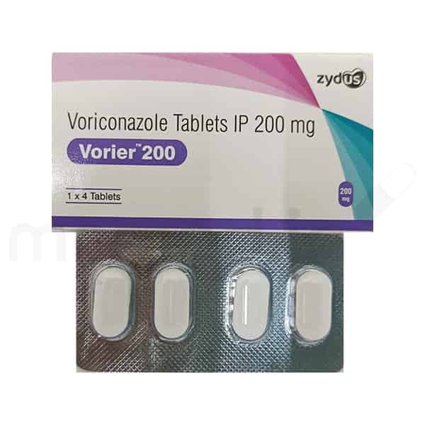 Vorier 200 mg Tablets product image 1