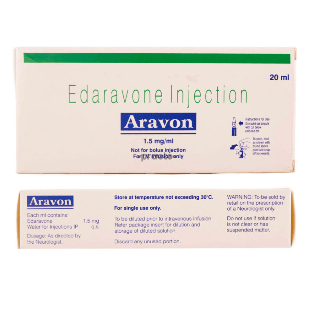 Aravon Injection (Edaravone) 1.5 mg product image 1