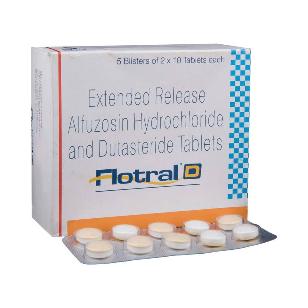 Flotral D Tablets (Alfuzosin/Dutasteride)