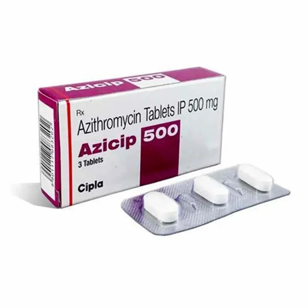 Azicip 500 mg Tablets product image 1