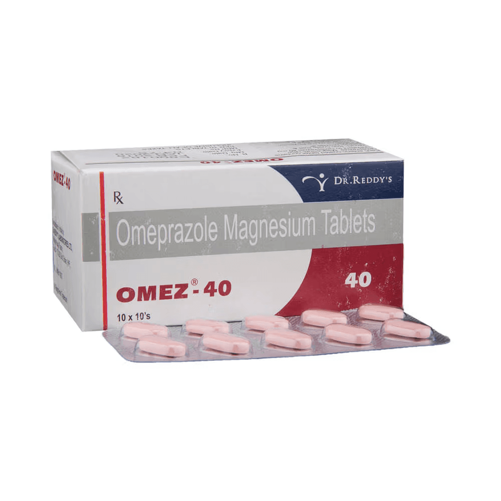 Omez (Omeprazole) Tablets 40 mg product image 1
