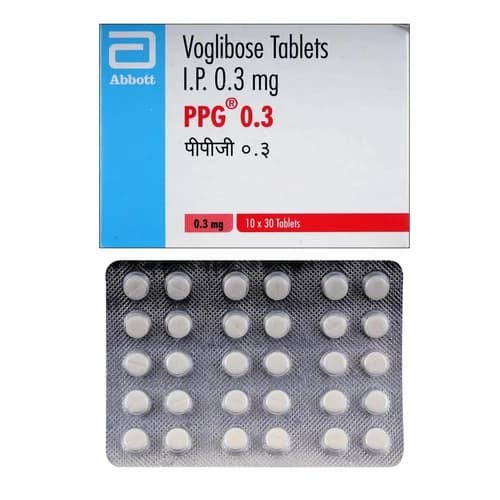 PPG (Voglibose) Tablets 0.3 mg product image 1