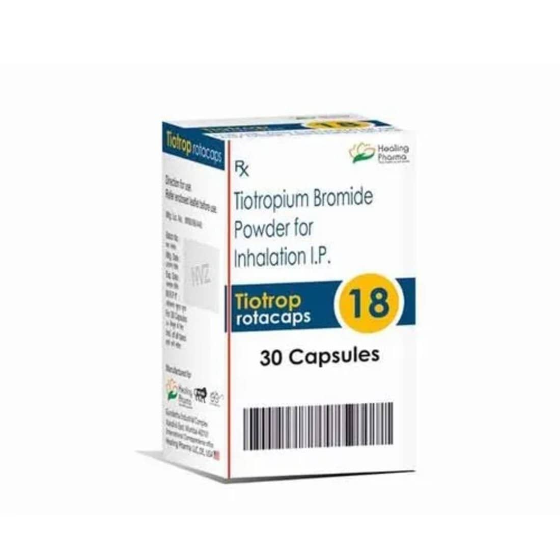 Tiotrop Rotacaps (Tiotropium Bromide) 18 Mcg