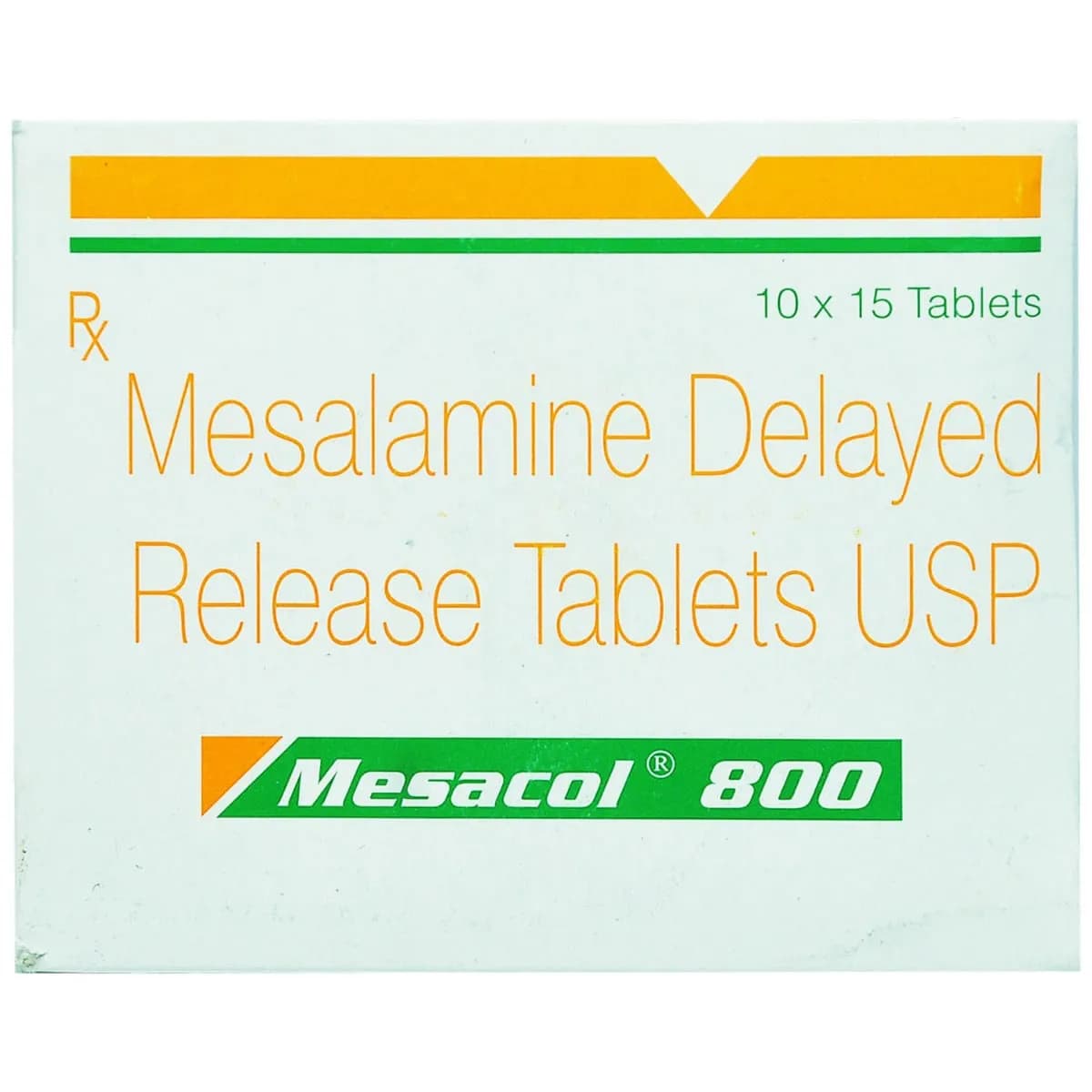 Mesacol (Mesalazine) Tablets 800 mg product image 1
